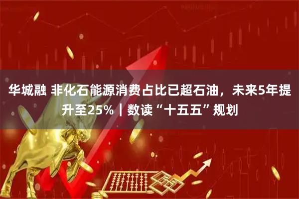 华城融 非化石能源消费占比已超石油，未来5年提升至25%｜数读“十五五”规划